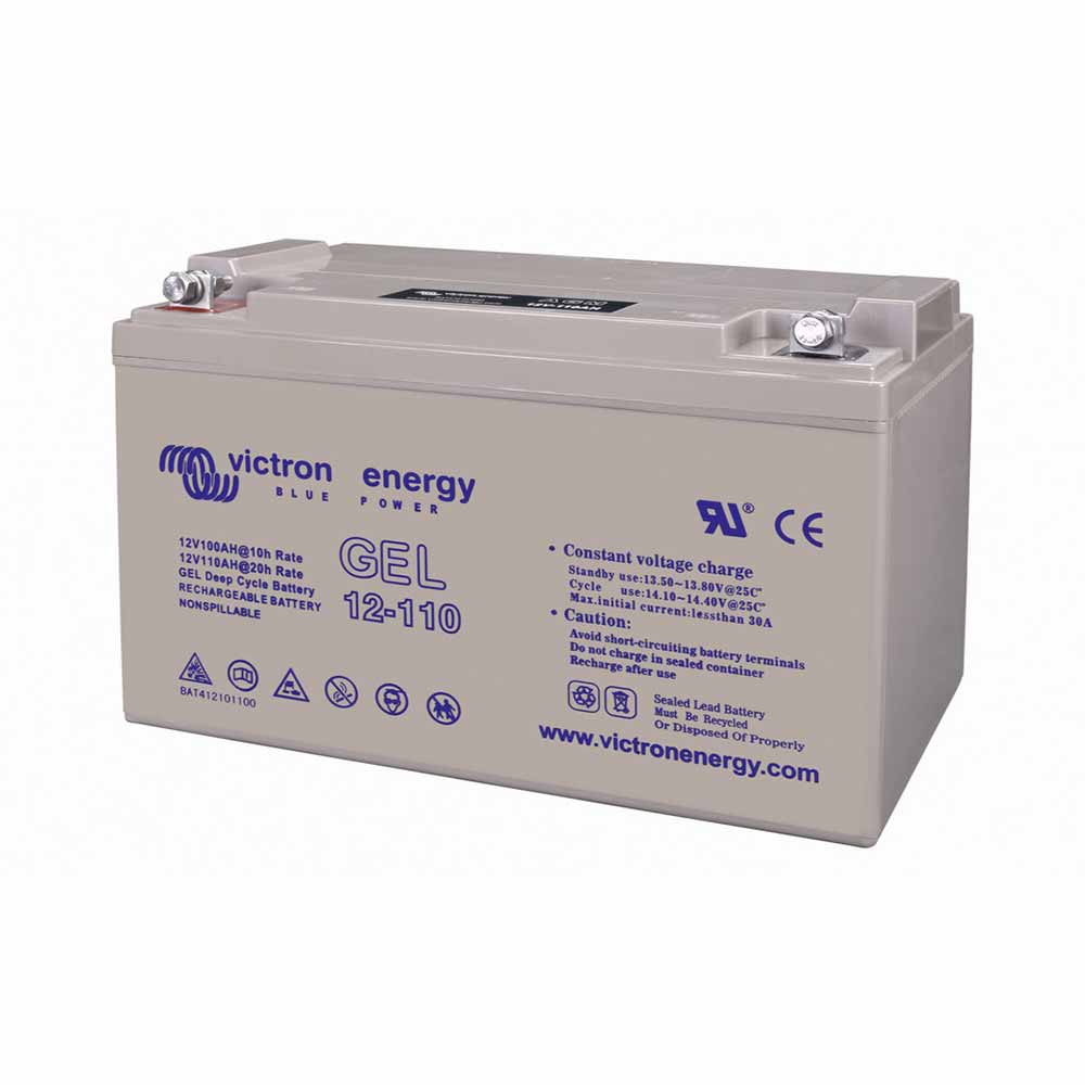 110Ah Gel-Batterie Deep Cycle von Victron Energy 12V – Bild 2
