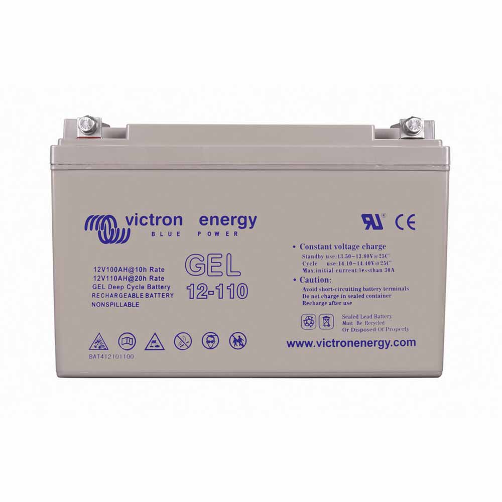 110Ah Gel-Batterie Deep Cycle von Victron Energy 12V
