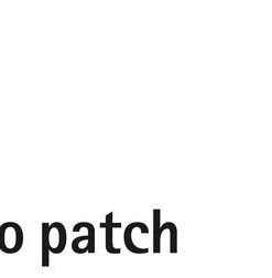 TESCON NAIDECK mono patch