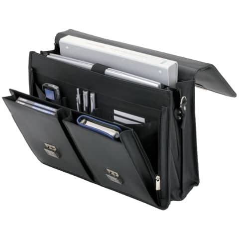 Multifunktions-Aktentasche VENETO – Lederimitat