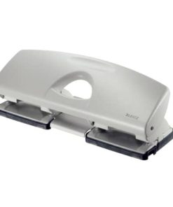 5022 Doppellocher – 16 Blatt, mit Anschlagschiene, grau