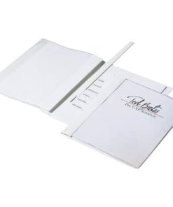 Angebotshefter DURAPLUS® DE LUXE – strapazierfähige Folie, A4, weiß