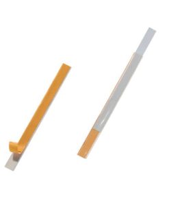 Schilderrahmen Schildfix, mit Blanko-Einsteckschild, 200 x 15 mm, 10 Stück