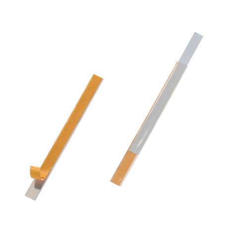 Schilderrahmen Schildfix, mit Blanko-Einsteckschild, 200 x 15 mm, 10 Stück