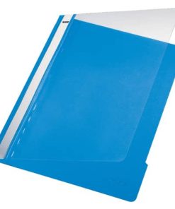 4191 Schnellhefter – A4, langes Beschriftungsfeld, PP-Folie, hellblau