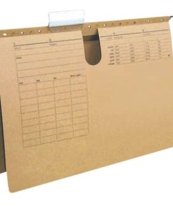 Hängehefter – kfm. Heftung, naturbraun