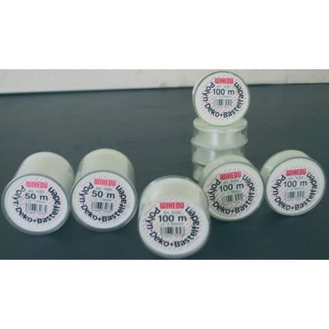 Nylonfaden – Ø 0,5 mm, 100 m, Tragkraft 10 kg