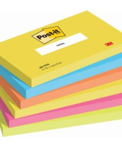 Haftnotizen Active Collection – 76 x 127 mm, 6x 100 Blatt