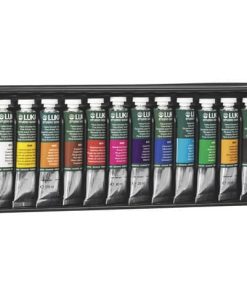Malfarbe Tempera – 12 x 20 ml Tuben, sortiert