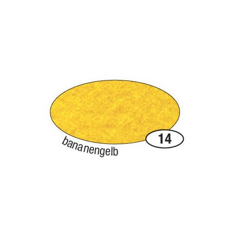 Bastelfilz – 20 x 30 cm, bananengelb
