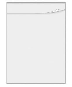 Übungsschreibfolie DIN A5, PVC, 10er Packg., blendfrei transparent