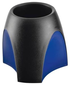 DELTA Stifteköcher – schwarz-blau