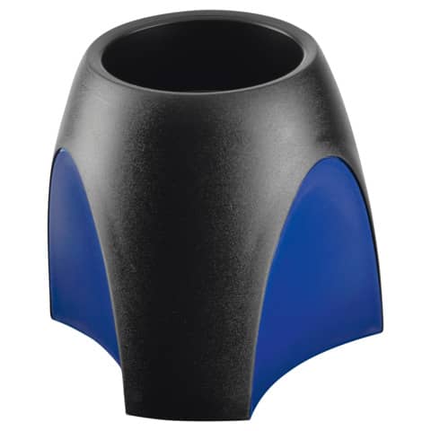 DELTA Stifteköcher – schwarz-blau