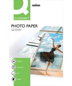 Inkjet-Photopapiere – A4, hochglänzend, 180 g/qm, 20 Blatt