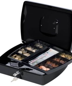 Geldkassette – 325 x 235 x 85 mm, schwarz