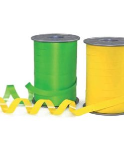 Ringelband Opak – 10 mm x 200 m, gelb