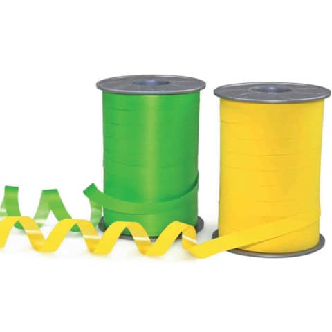 Ringelband Opak – 10 mm x 200 m, gelb