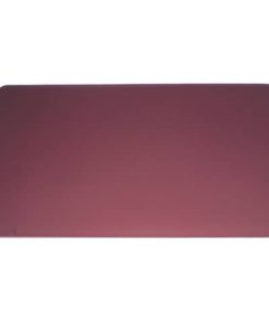 Schreibunterlage mit Dekorrille – PVC, 650 x 520 mm, 2 mm, rot