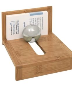 Visitenkartenhalter – Bambus