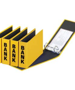 Bankordner Color-Einband – A5 , 50 mm, Color Einband, gelb