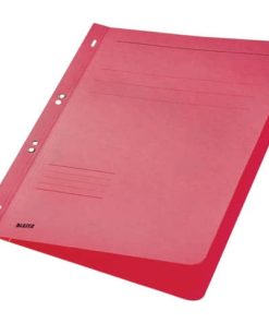 3742 Ösenhefter, 1/1 Vorderdeckel, A4, kfm.- oder Amtsheftung, Manilakarton, rot