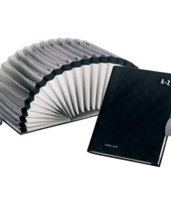 Vorordner – A-Z, deutsches Alphabet, schwarz