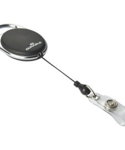 Ausweishalter JoJo Style – schwarz, bis 80 cm ausziehbar, 10 Stück