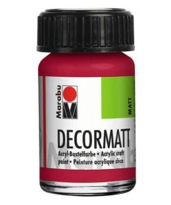 Decormatt Acryl – Karminrot 032, 15 ml