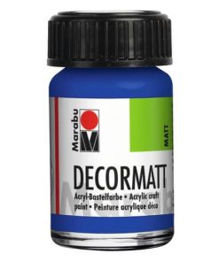 Decormatt Acryl – Ultramarinblau dunkel 055, 15 ml