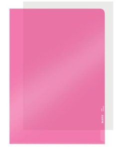 4100 Sichthülle Premium, A4, PVC, dokumentenecht, rot