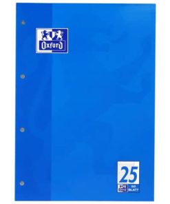 Schulblock Lin.25 – A4, 50 Blatt, 90 g/qm, 4-fach Lochung