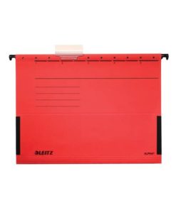 1986 Hängetasche ALPHA® – seitlich mit Fröschen, Pendarec-Karton, rot