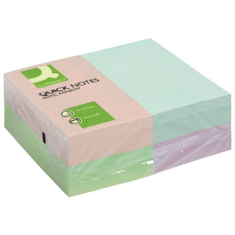Haftnotizen Quick Notes – Pastellfarben, 76 x 127 mm