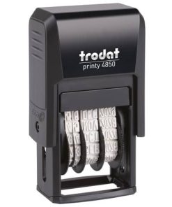 Stempel Printy 4850/L7 – GEBUCHT mit Datum