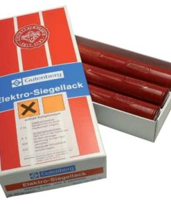 Siegellack für Elektro-Siegelstift – 3 Stangen, zinnoberrot