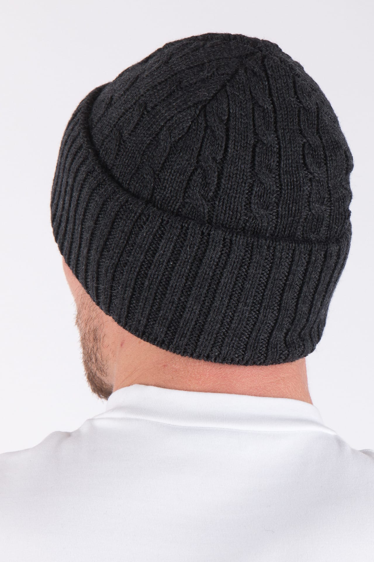 STETSON Beanie Zopf anthrazit 8699352 – Bild 3