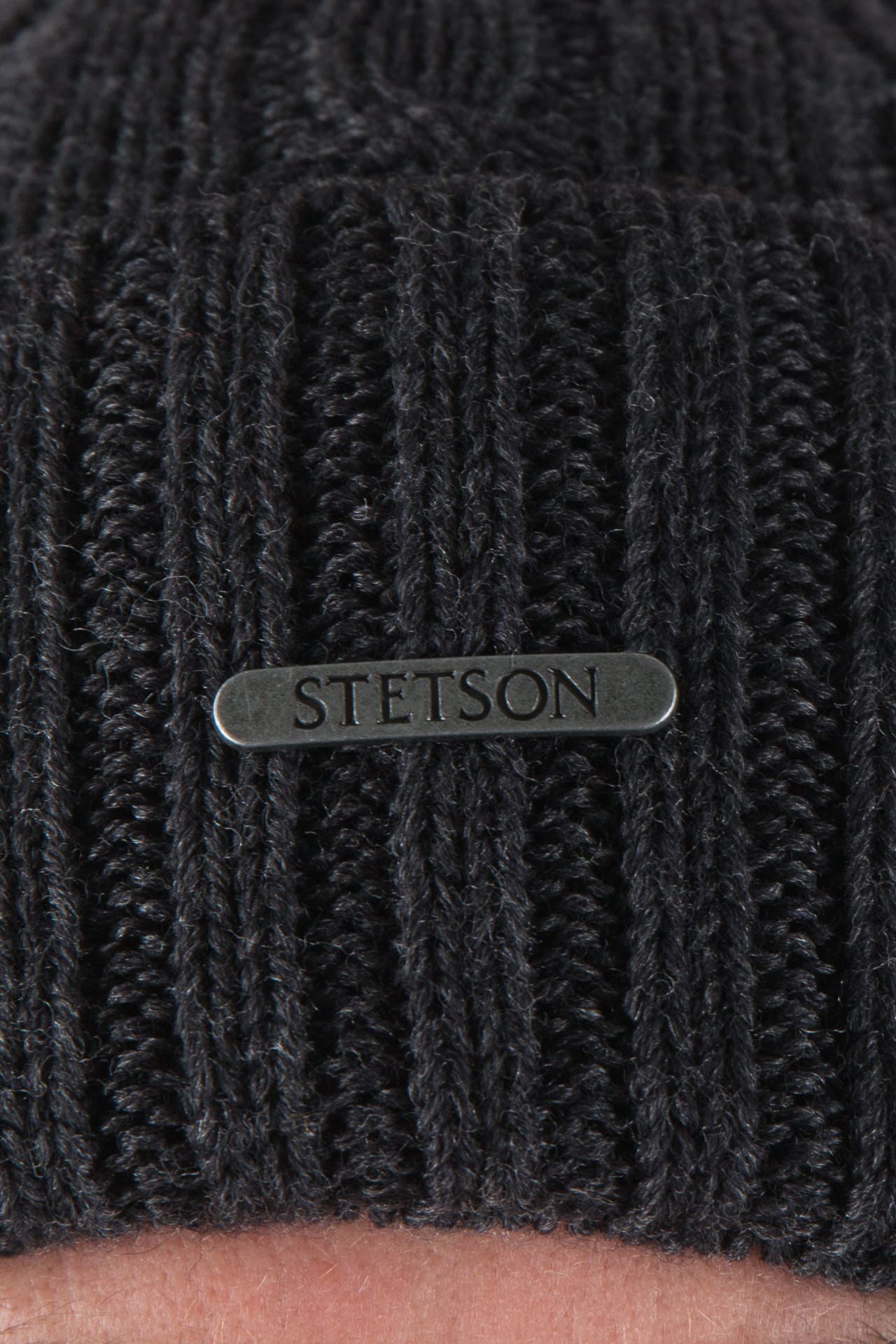 STETSON Beanie Zopf anthrazit 8699352 – Bild 2