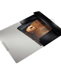 3977 Eckspannermappe Style, A4, PP, satin schwarz