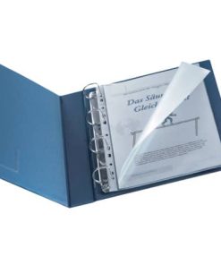 Prospekthülle A4 Öffnung oben/links 80mym glasklar, 25 Stück