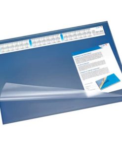 Schreibunterlage SYNTHOS – 65 x 52 cm, blau, Vollsichtauflage