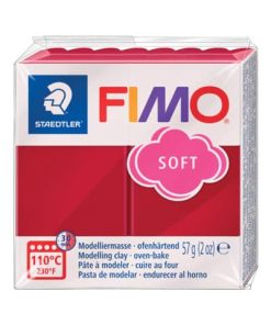 Modelliermasse FIMO® soft – 57 g, kirschrot