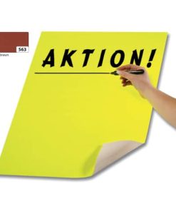 Plakatkarton – 48 x 68 cm, schokobraun