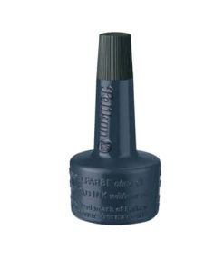 Stempelfarbe 4K – ohne Öl, 28 ml, schwarz