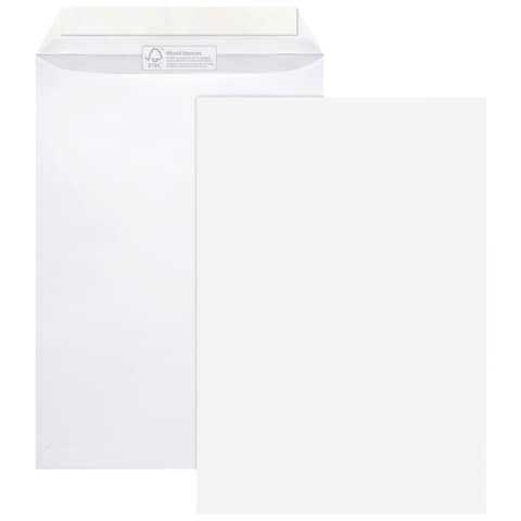 Versandtaschen – C4, ohne Fenster, 100 g/qm, 100 Stück