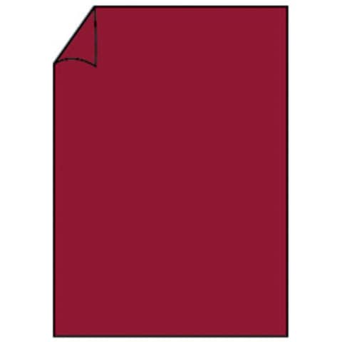 Coloretti Briefbogen – A4, 165g, 10 Blatt, rosso