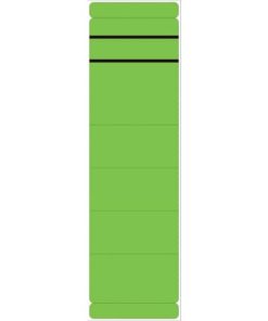 Ordnerrückenschilder – breit/lang, sk, 10 Stück, grün