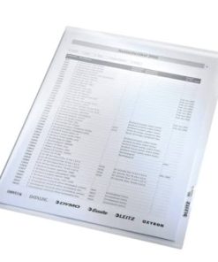 4020 Standard Sichthülle A4 PP-Hartfolie, glasklar, 0,16 mm