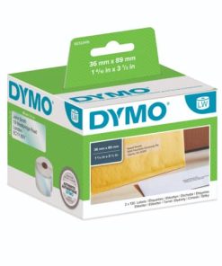 LabelWriter Etikettenrollen – Adressetikett, 36 x 89 mm, transparent