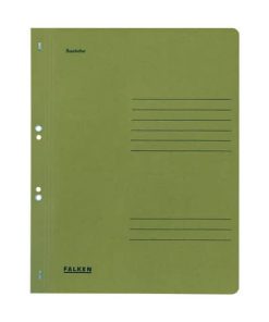 Ösenhefter – A4 1/1 Vorderdeckel, grün, Manilakarton, 250 g/qm