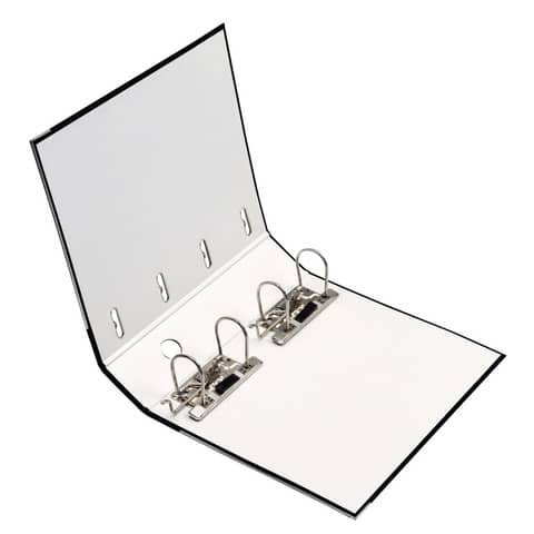 Doppelordner – 2x A5 quer, 70 mm, schwarz